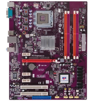Материнская плата EliteGroup P43T-A2 Socket 775 ( s775,DDR2, P43, PCI-Ex16 ) Б/У