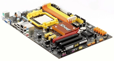 Материнская плата EliteGROUP RS780M-A ( A780GM-A) 125W ( Socket AM2+, DDR2, AMD 780G, PCI-Ex16 ) Б/У