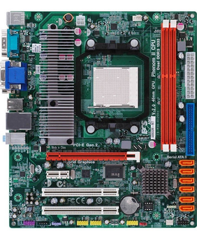 Материнская плата EliteGROUP A880GM-M7 (Socket AM3, DDR3, AMD 880G, PCI-Ex16) Б/У