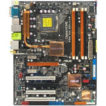 Материнская плата ASUS P5W DH DELUXE Socket 775 ( s775, DDR2, 975X, PCI-Ex16 ) Б/У