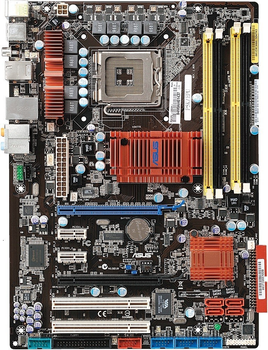 Материнская плата Asus P5K/EPU Socket 775 ( s775, DDR2, P35, PCI-Ex16 ) Б/У