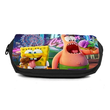 Шкільний пенал Спанч Боб 004 (SpongeBob) органайзер універсальний (SPB-004-blc) чорний