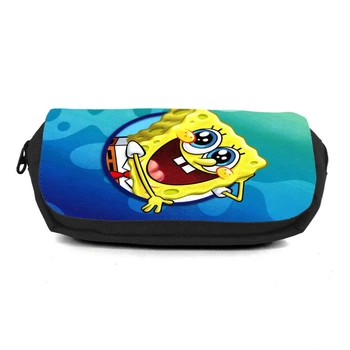 Шкільний пенал Спанч Боб 008 (SpongeBob) органайзер універсальний (SPB-008-blc) чорний
