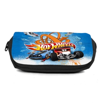 Шкільний пенал Хот Вілс 0015 (Hot Wheels) органайзер універсальний (HW-0015-blc) чорний