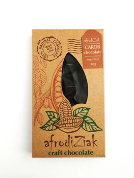 Шоколад на кэробе Без сахара Afrodiziak ручная работа