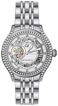 Женские часы Carl von Zeyten CVZ0069WHMB