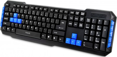 Клавиатура проводная мультимедийная HAVIT HV-KB327 USB