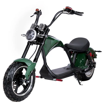 Электроскутер Chopper 3000W, 60V20Ah зеленый