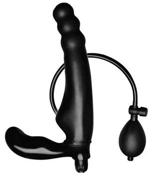 Безремневой страпон Mack Tuff Latex Vibrating Inflatable еnforcer (15970000000000000)