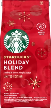 Кава Starbucks Holiday Blend середнього обсмажування мелена 190 г (7613287666291)