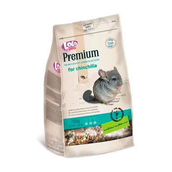 Повседневный корм LoloPets premium для шиншилл 750г (23380)