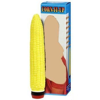 Пластиковий многоскоростной вібратор у вигляді кукурудзи Corn-It-Up в формі кукурудзи (00198000000000000)