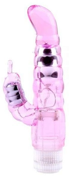 Вібратор-кролик Chisa Novelties Jelly My Dual Pleasure колір рожевий (20305016000000000)