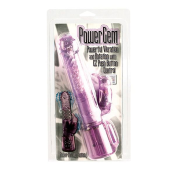 Фиолетовый хайтек вибратор Power Gem (10738000000000000)