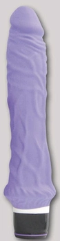 Вібратор Seven Creations Silicone Classic, 21 см колір фіолетовий (+17712017000000000)