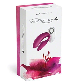Вибратор беспроводной We-Vibe 4 USB цвет розовый (12759016000000000)