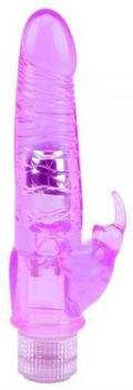 Вибратор-кролик Chisa Novelties Jelly Glitters Dual Teaser цвет фиолетовый (20245017000000000)