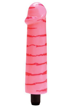 Вибратор розового цвета Jelly Bean, 21.6 см (12267000000000000)