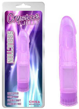 Вибратор Chisa Novelties Jelly Seduction цвет фиолетовый (20466017000000000)