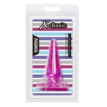 Анальная пробка Lovetoy X-Basic Cutey Vibe цвет розовый (07635016000000000)