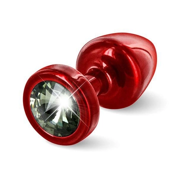 Анальная пробка Diogol Anni Butt Plug Round, 6,1см цвет красный (17198788000000000)