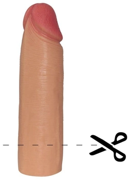 Увеличивающая насадка на пенис Revolutionary Silicone Nature Extender цвет телесный (19559026000000000)
