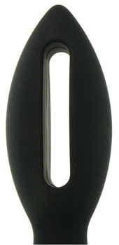 Анальна пробка-тунель Kink Wet Works Lube Luge Premium Silicone Plug 5 Inch, 12,7 см колір чорний (19876005 млрд)