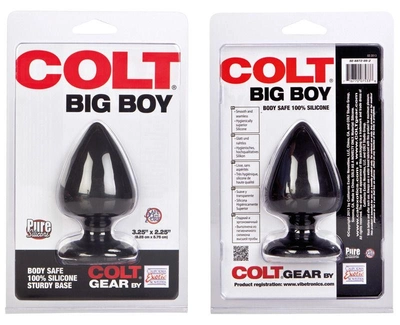 Анальна пробка Colt Big Boy колір чорний (15919005000000000)