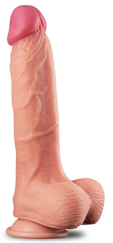 Фаллоимитатор Lovetoy 10 Dual Layered Platinum Silicone Cock, 25 см (22202000000000000)