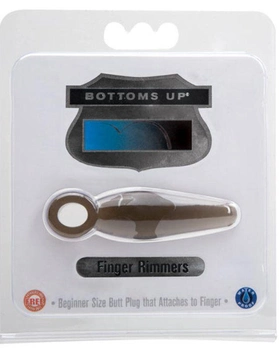 Насадка на палец для анальной стимуляции Bottoms Up Finger Rimmers цвет черный (15920005000000000)