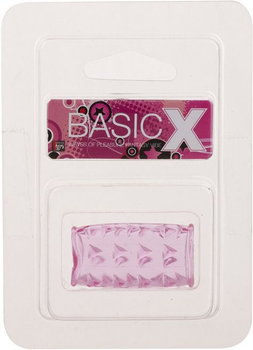Насадка на пеніс Basicx TPR Sleeve 0.7 Inch колір рожевий (+17600016000000000)