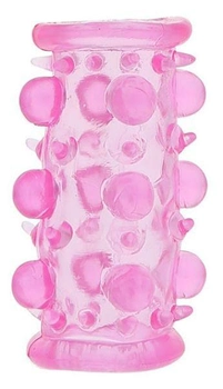 Насадка на пеніс Lust Cluster Bead Sleeve колір рожевий (17291016000000000)