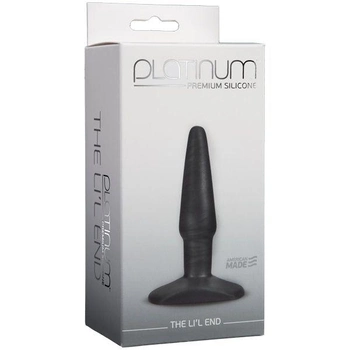 Анальная пробка Platinum Premium Silicone цвет черный (15620005000000000)