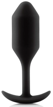 Профессиональная анальная пробка B-Vibe Snug Butt Plug 2 цвет черный (21792005000000000)