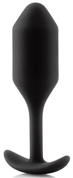 Профессиональная анальная пробка B-Vibe Snug Butt Plug 2 цвет черный (21792005000000000)