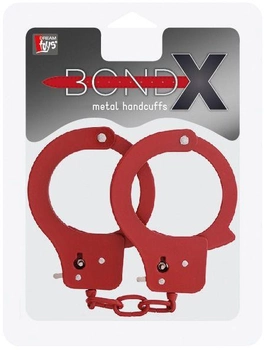 Наручники Bondx Metal Cuffs цвет красный (15939015000000000)