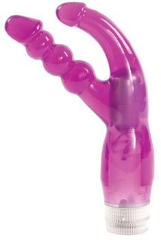 Анально-вагинальный вибратор Double Duty цвет фиолетовый (10965017000000000)
