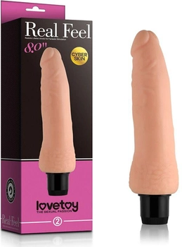 Вибратор Lovetoy Real Feel Cyberskin Vibrator 8 inch (16877000000000000)