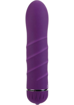 Вібратор з сатиновим покриттям Jumpin Gyrator Power Swirl колір фіолетовий (10985017000000000)