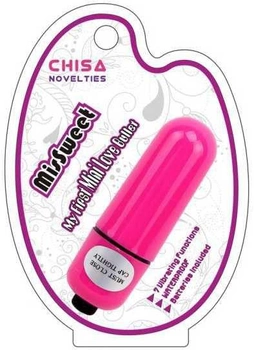 Вибропуля Chisa Novelties My First Mini Love Bullet колір малиновий (20476042000000000)