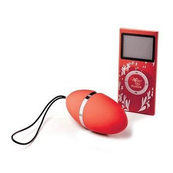 Виброяйцо Plaisirs Secrets на дистанционном управлении Vibrating Egg цвет красный (12111015000000000)