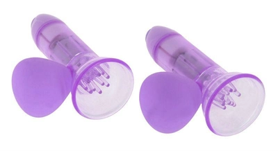 Вибропомпы на соски Seven Creations Vibrating Nipple Pump цвет фиолетовый (13227017000000000)