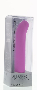 Вибратор для точки G Purrfect Silicone Classic G-Spot Flesh цвет фиолетовый (15335017000000000)