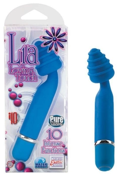 Мини-вибромассажер Lia Mini-Massager Collection Loving Touch цвет голубой (14387008000000000)
