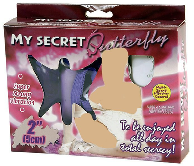 Супермощный клиторальный вибратор Cекретная Бабочка My Secret Butterfly (00290000000000000)