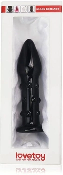 Анальна пробка Glass Romance колір чорний (18957005000000000)