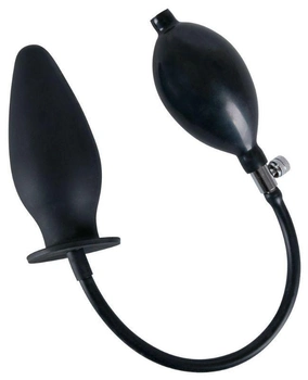 Надувна анальна пробка You2Toys True Black Anal Inflatable Silicone Plug (17631000000000000)