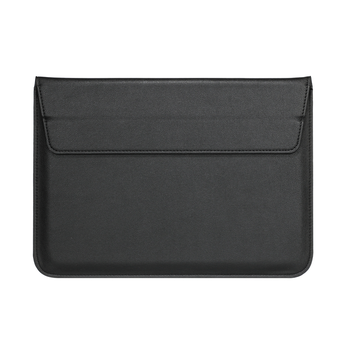 Чохол конверт для ноутбука або планшета з Еко-шкіри DDC для Macbook Air Pro 13"-14" Чорний (DDC201)