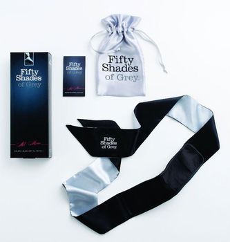 Пов'язка на очі Fifty Shades of Grey All Mine Deluxe Blackout Blindfold (16181000000000000)