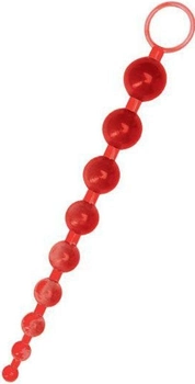 Анальная цепочка Hunger Anal Love Chain цвет красный (14977015000000000)